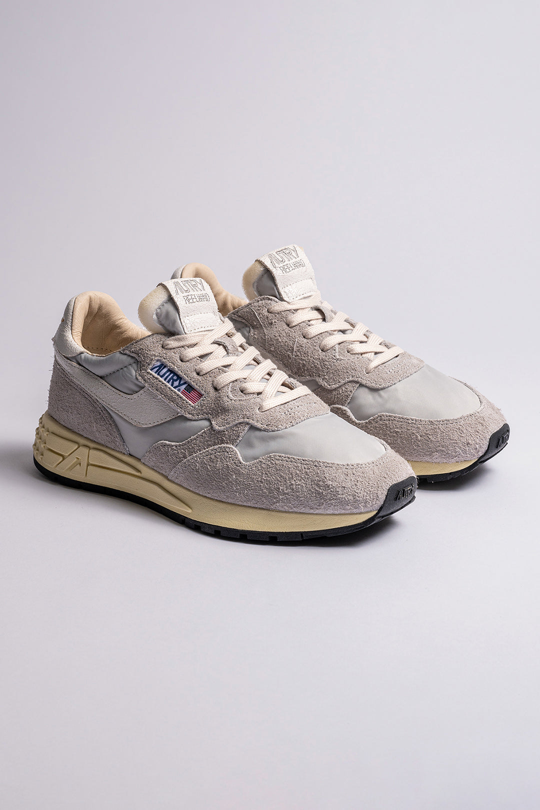 Reelwind Nylon/Suede Sneaker White/Vapblue