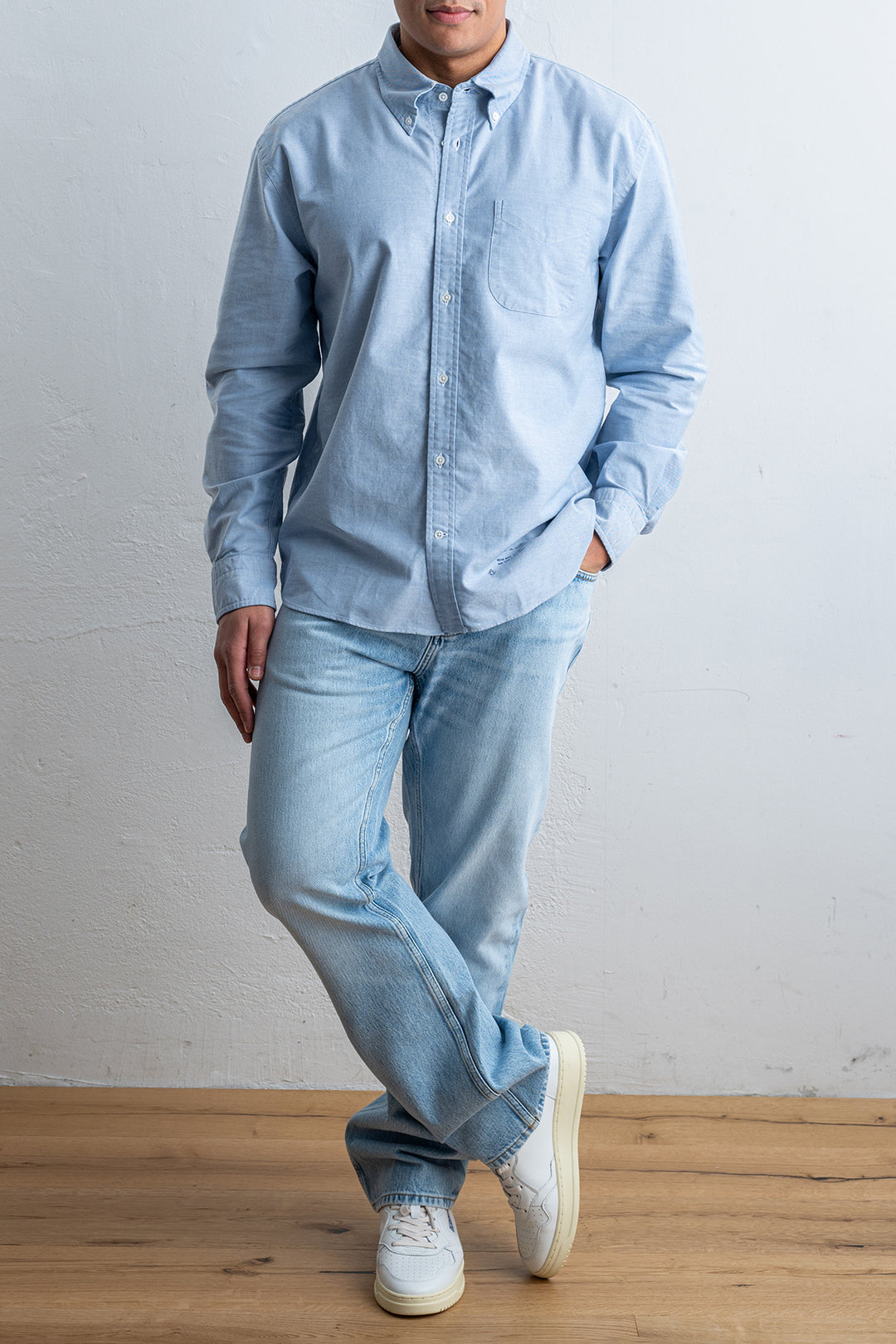 Relaxed Oxford Shirt BLUE WATER