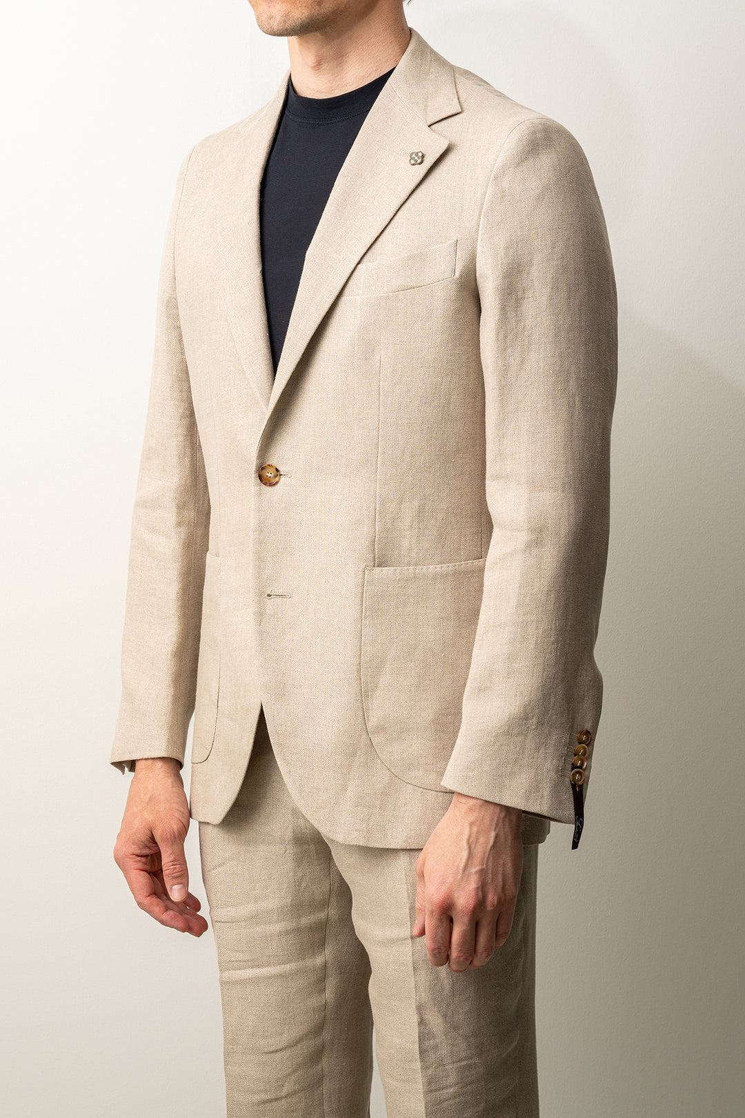 Ryhs Linen Blazer Beige