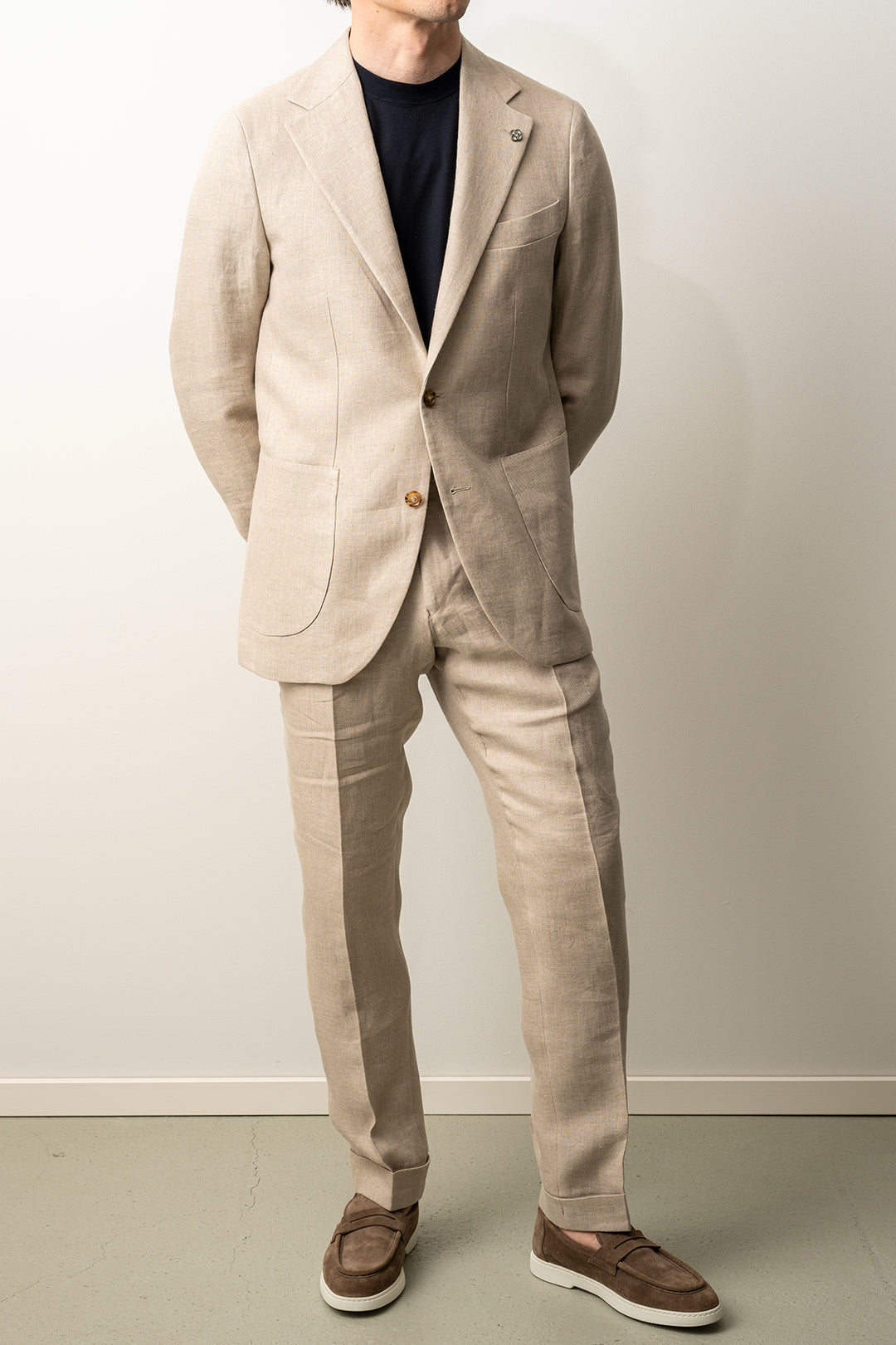 Ryhs Linen Blazer Beige