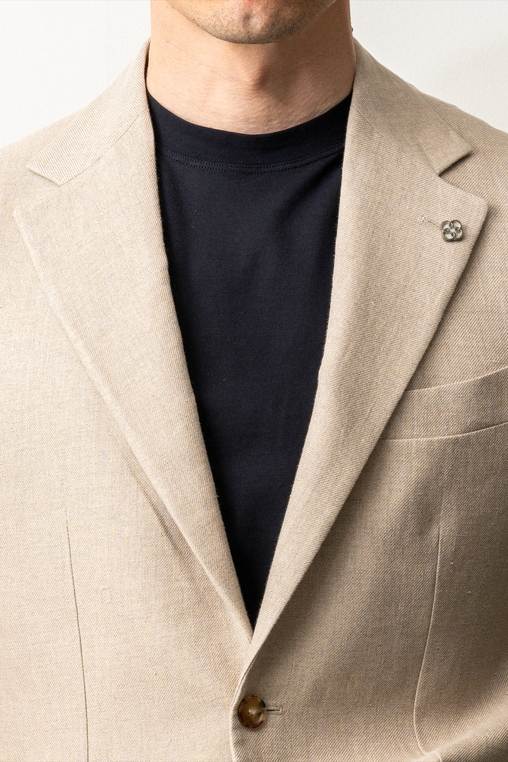 Ryhs Linen Blazer Beige