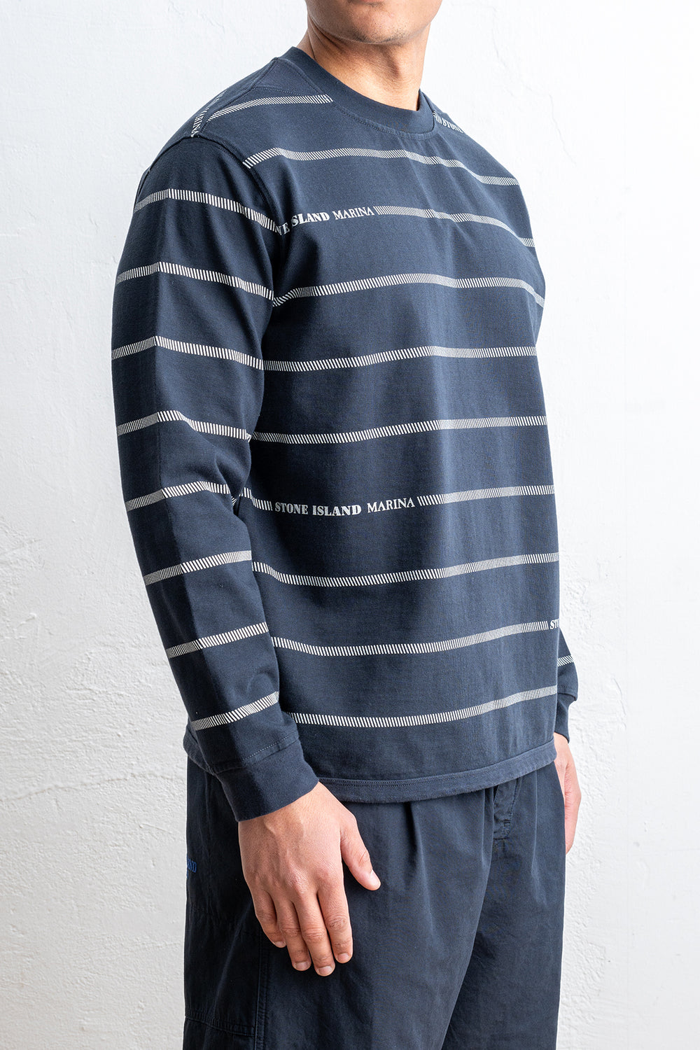 SI Marina Stripe Sweatshirt Blue