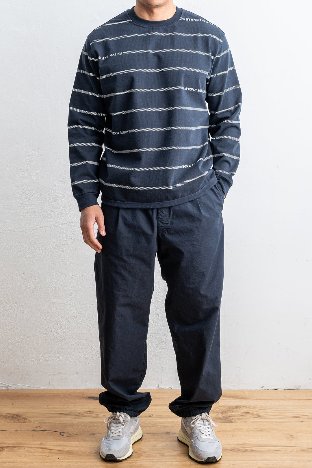 SI Marina Stripe Sweatshirt Blue