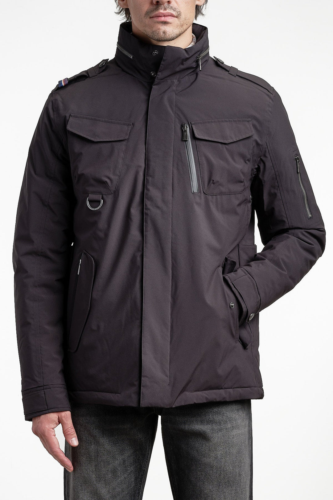 Livorno Freddo Jkt M Black – SNOOT, framifrån
