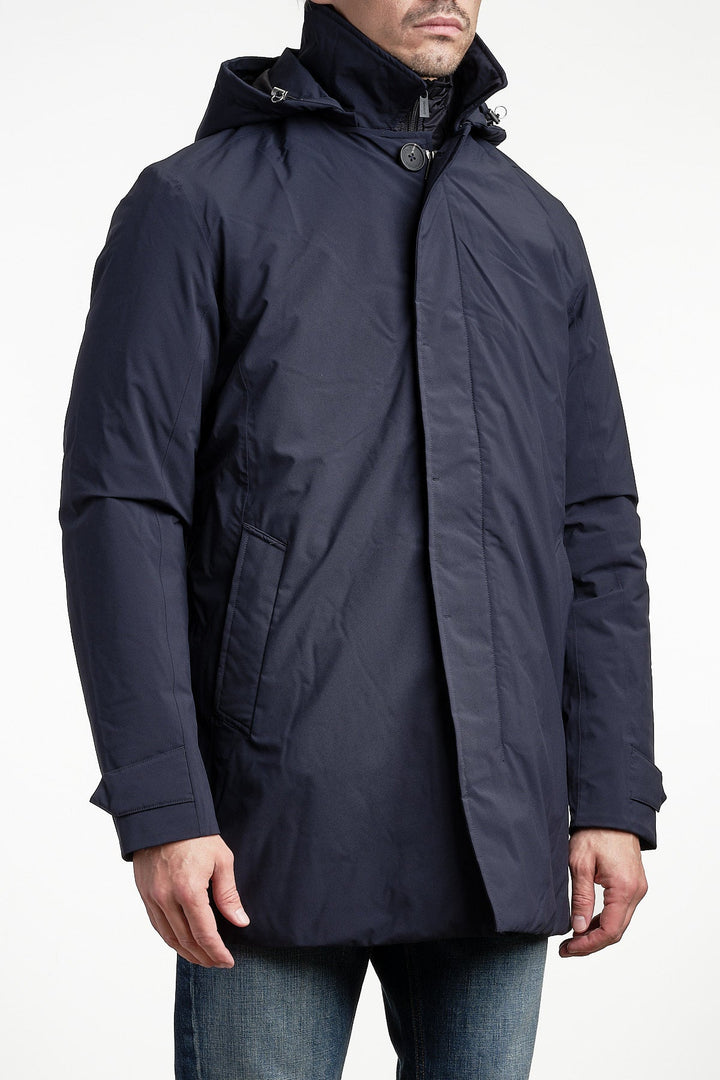 Rivello Due Coat M Navy – SNOOT, bakifrån