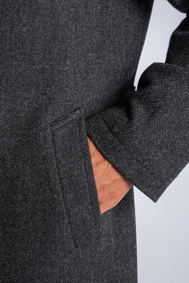 Salomon Coat Black/Grey