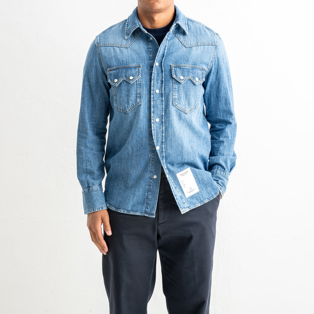 Luxury Denim Shirt Marlon Denim