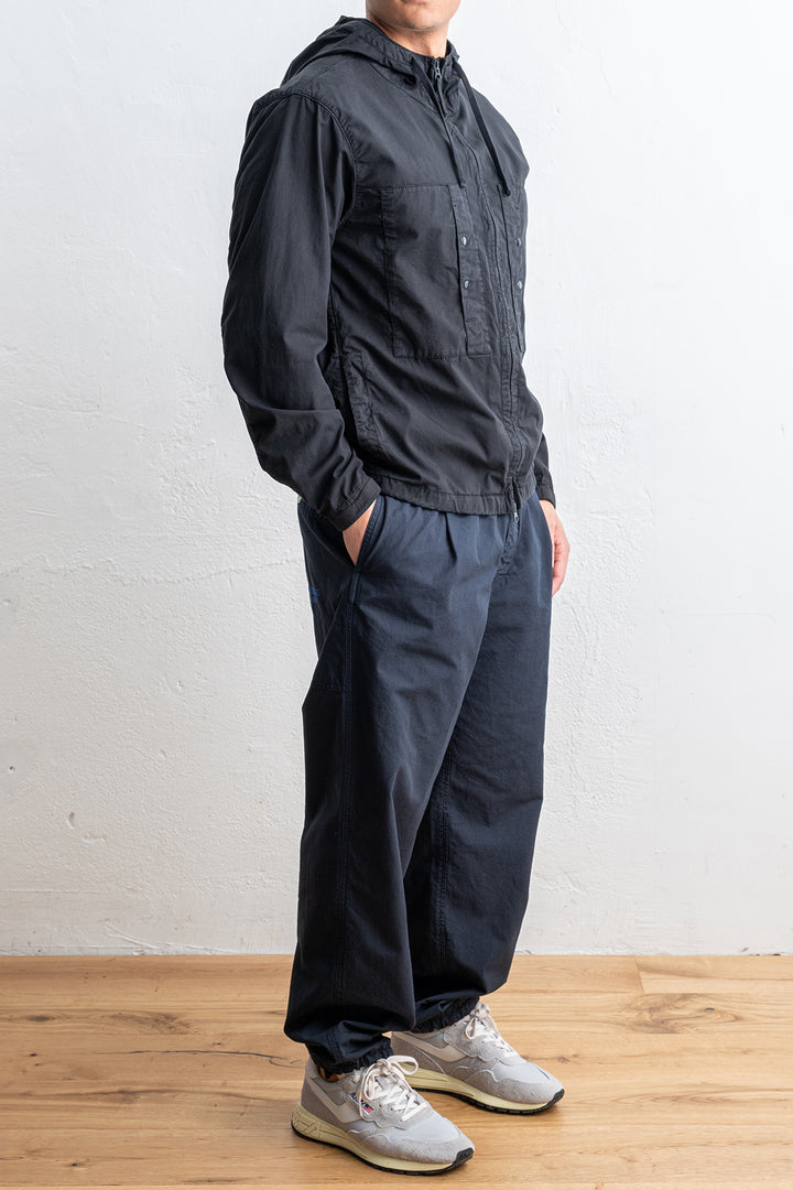 Short Cotton Parka Black