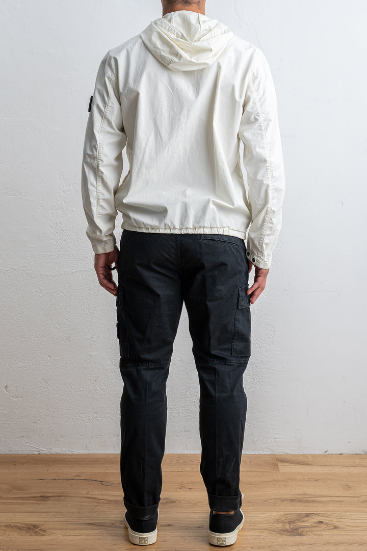 Short Cotton Parka IVORY