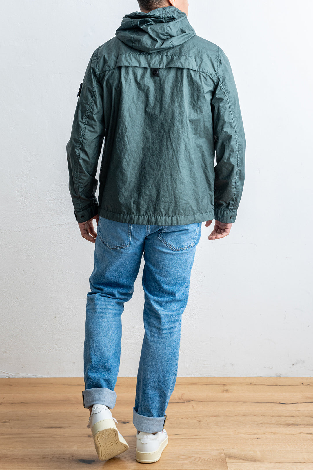 Short Membrana Parka BOTTLE GREEN