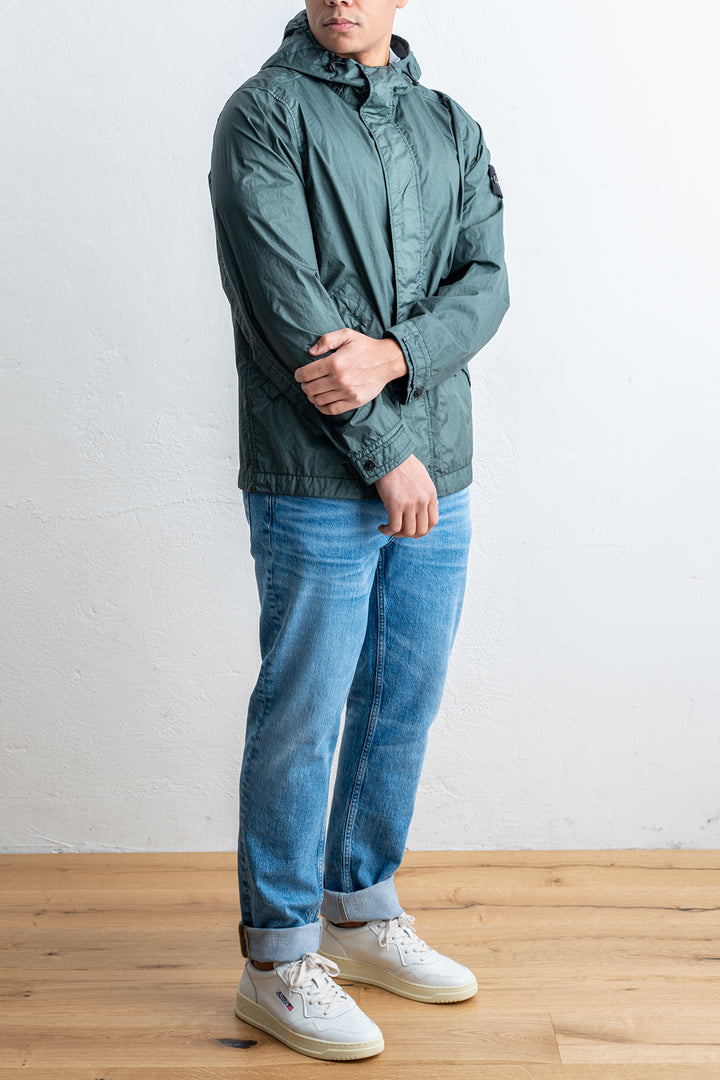 Short Membrana Parka BOTTLE GREEN