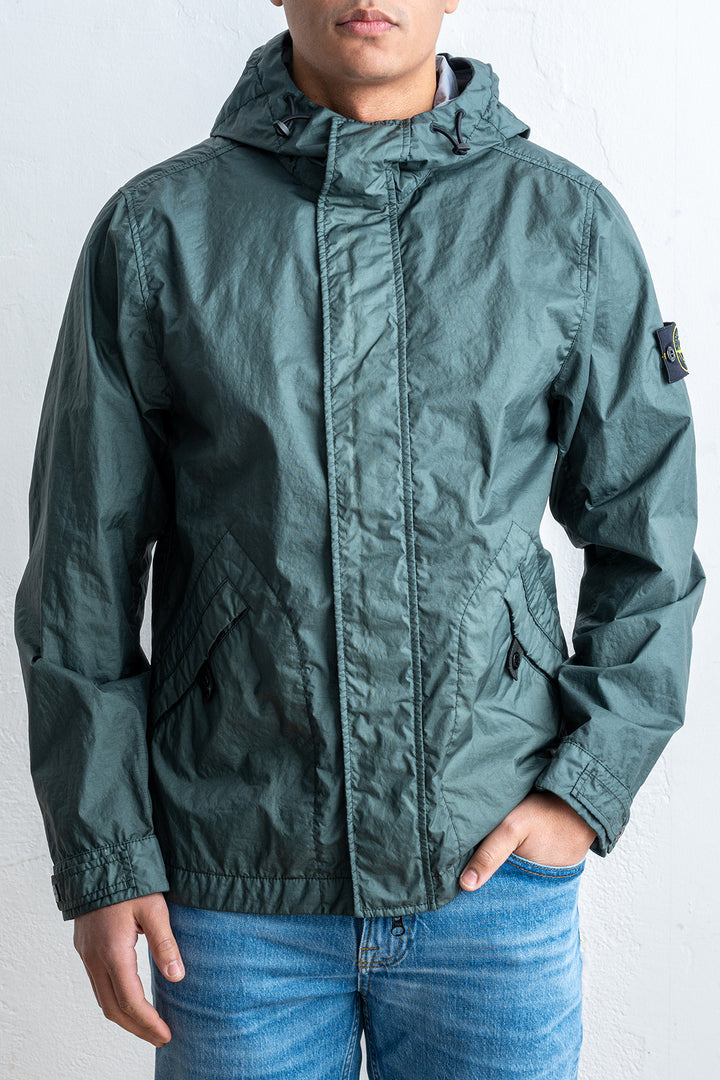 Short Membrana Parka BOTTLE GREEN