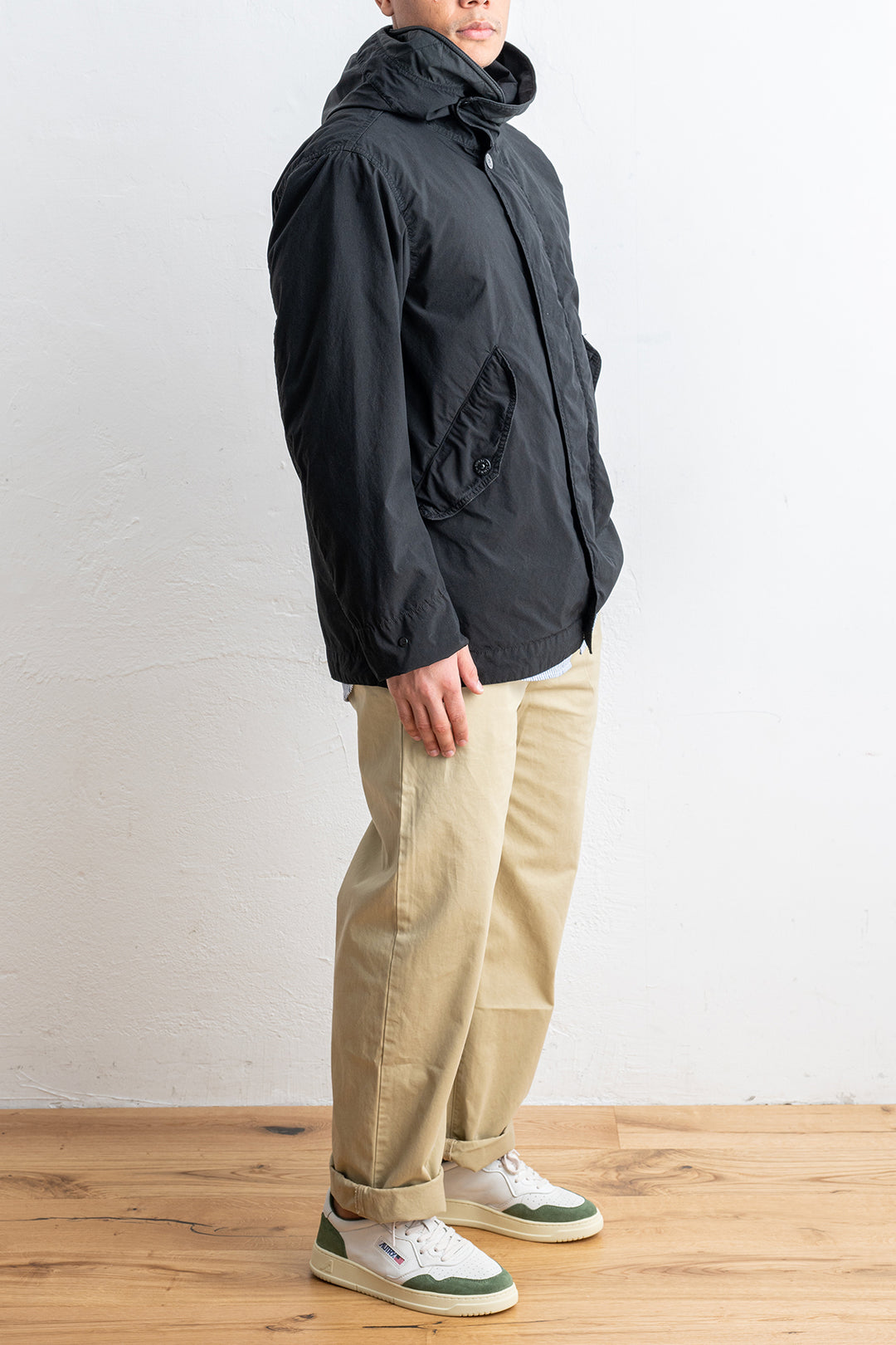 Short Parka Black