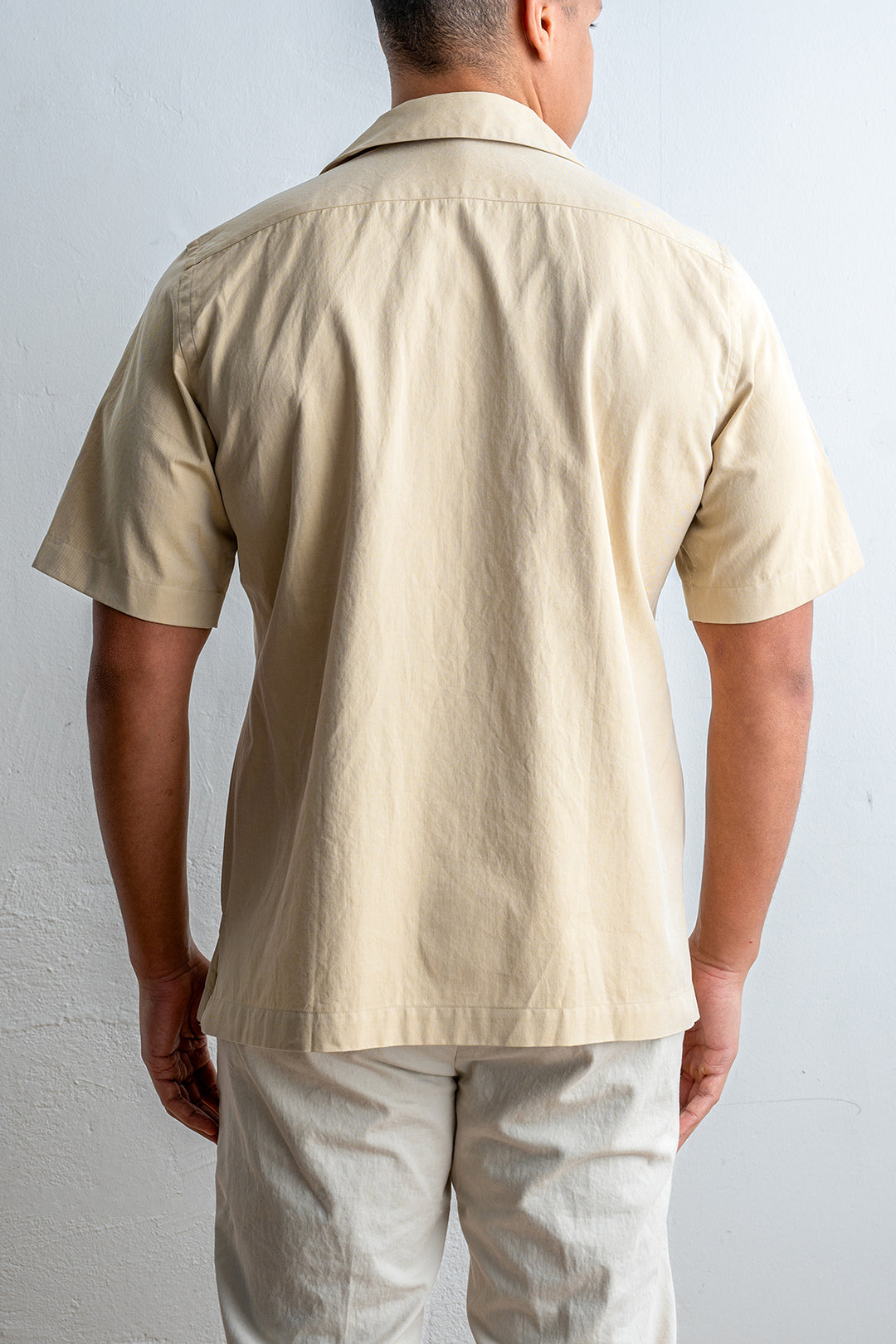Short Sleeved Shirt Beige
