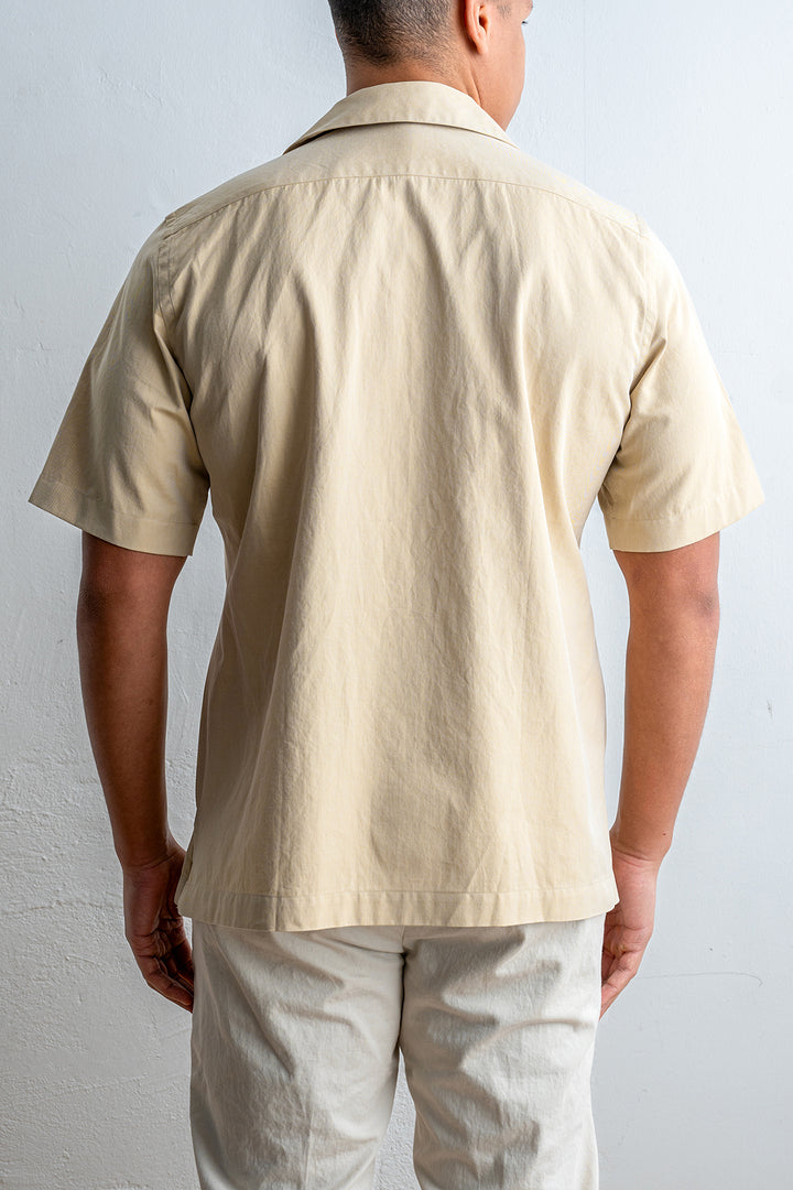 Short Sleeved Shirt Beige
