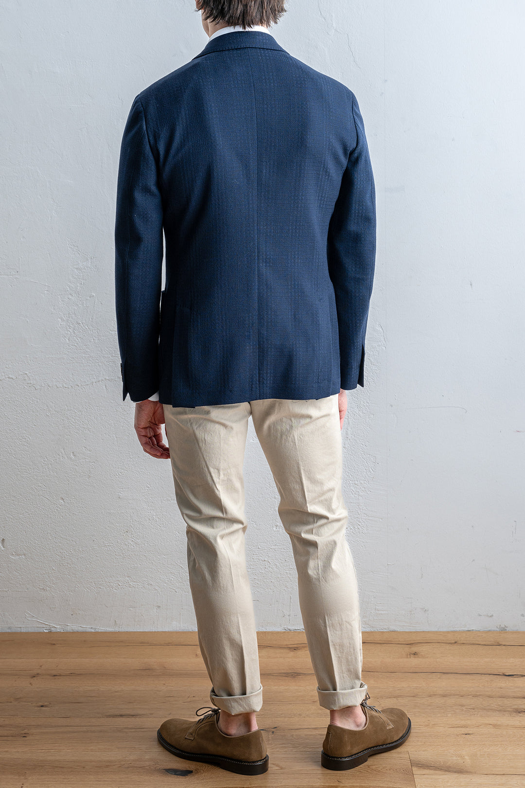 Single Breasted Roma Blazer Navy