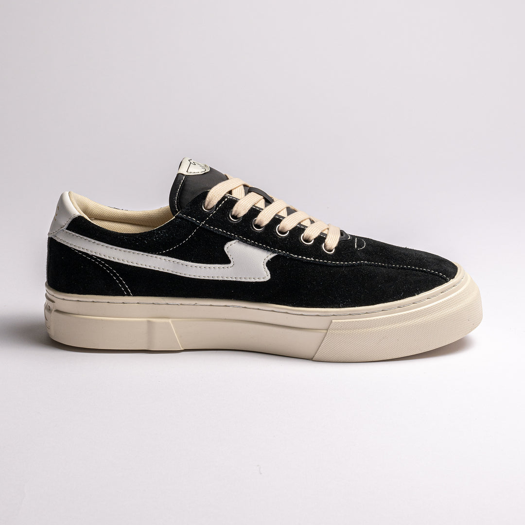 Dellow S-Strike Cup Suede Sneaker Black/White