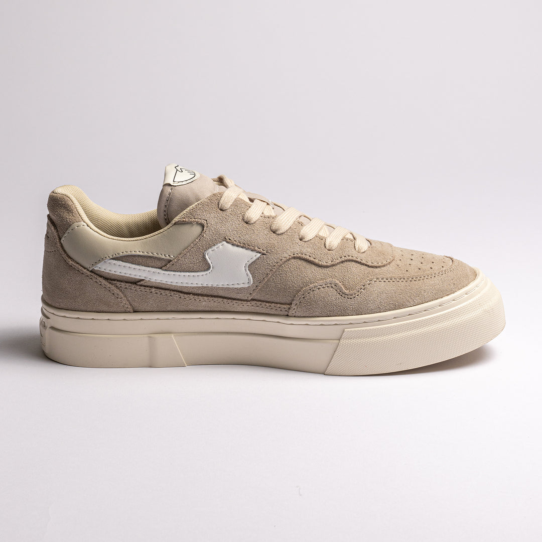 Pearl S-Strike Suede Sneaker Light Grey/White