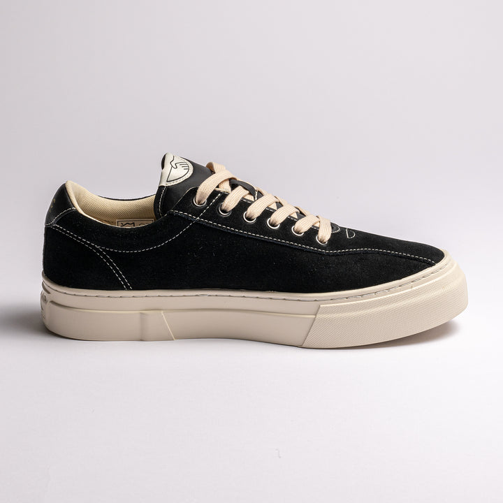 Dellow 02 Cup Suede Sneaker Black/White