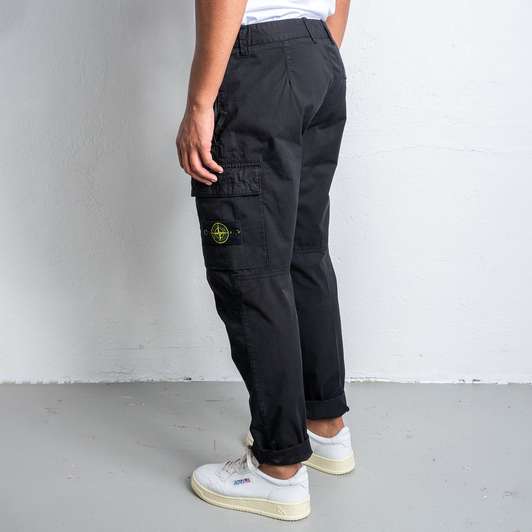 Regular Cargo Trouser Black