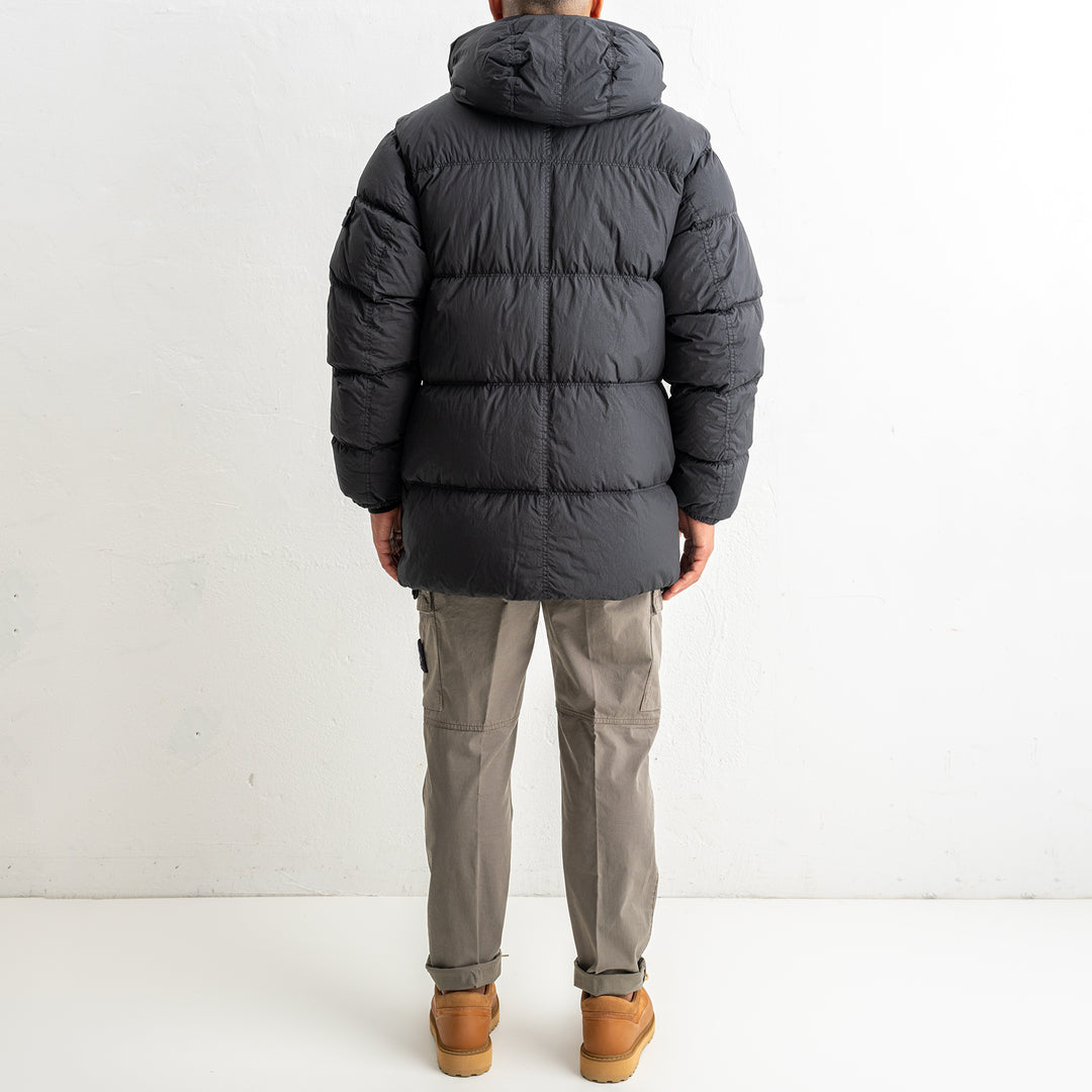 Crinkle Reps NY Recycled Nylon Down Parka 4100012 Black