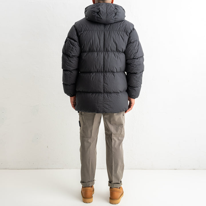 Crinkle Reps NY Recycled Nylon Down Parka 4100012 Black