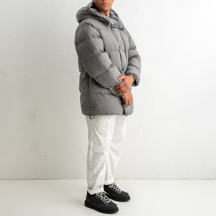 Crinkle Reps NY Recycled Nylon Down Parka 4100012 CEMENT