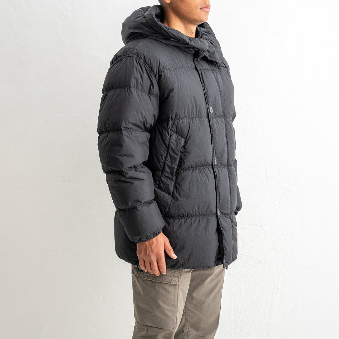 Crinkle Reps NY Recycled Nylon Down Parka 4100012 Black