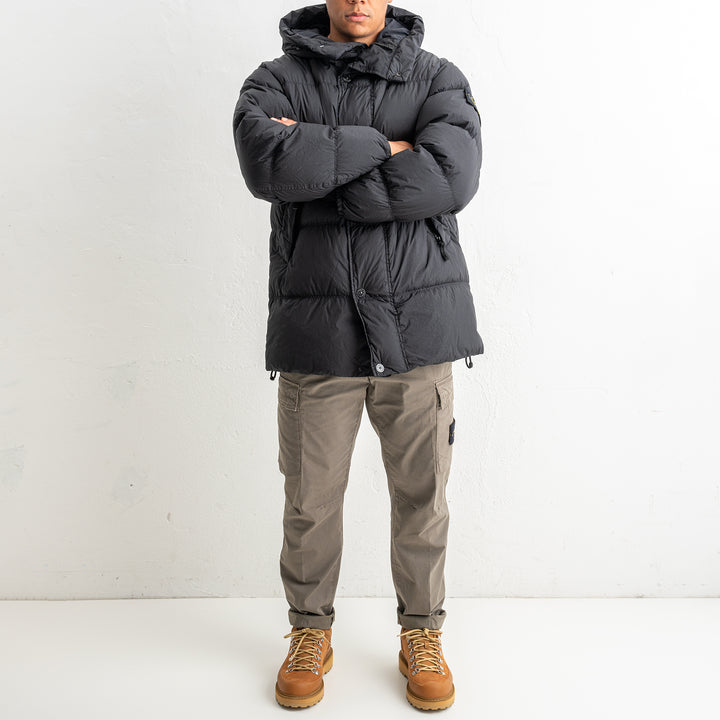 Crinkle Reps NY Recycled Nylon Down Parka 4100012 Black