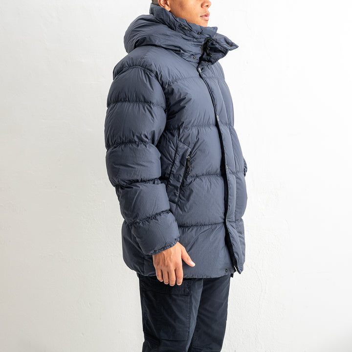 Crinkle Reps NY Recycled Nylon Down Parka 4100012 Navy Blue