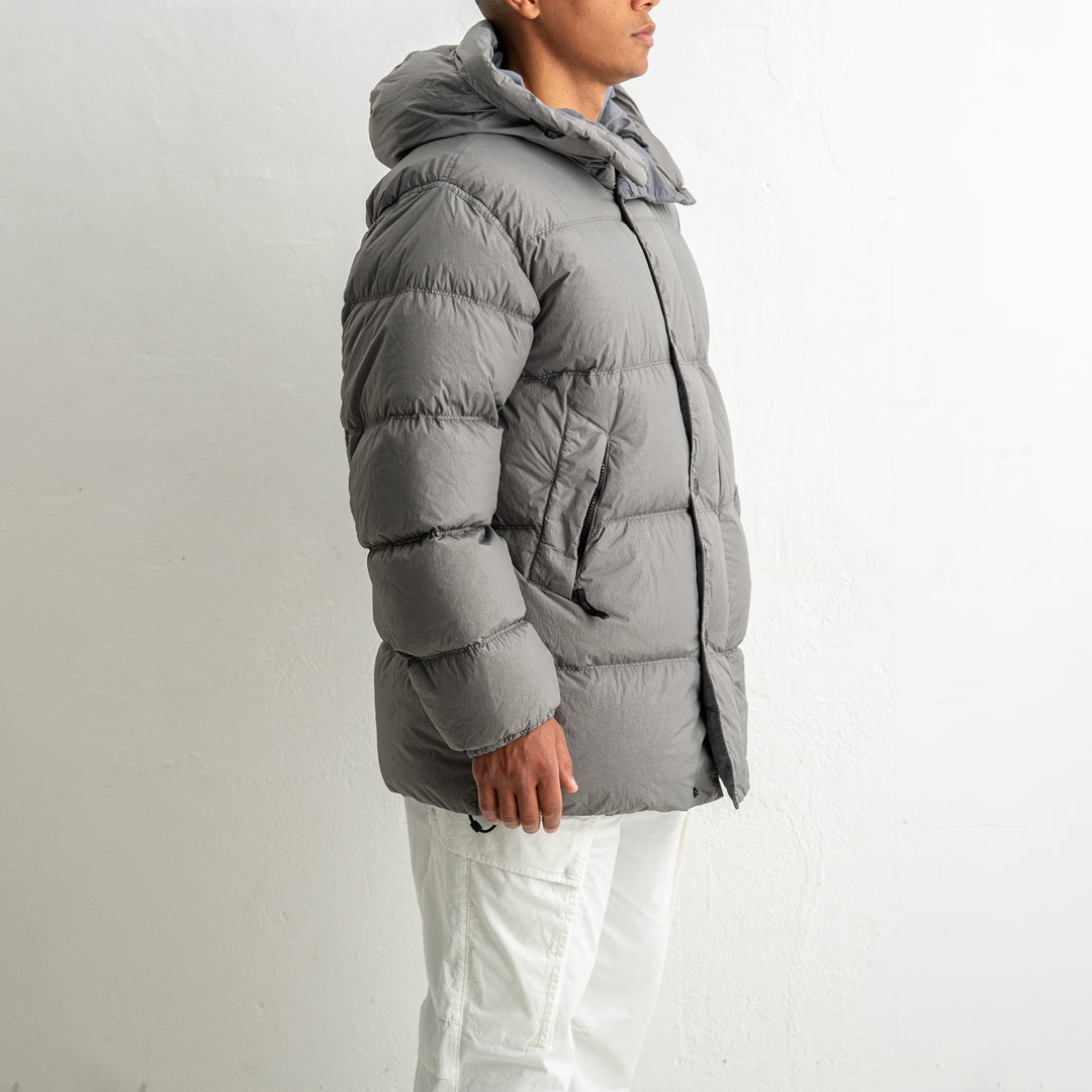 Crinkle Reps NY Recycled Nylon Down Parka 4100012 CEMENT