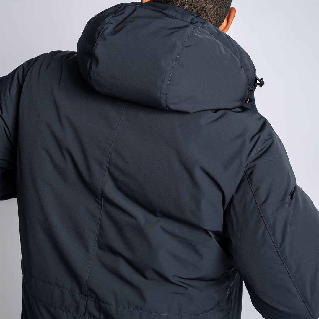 Down Blouson Navy Blue