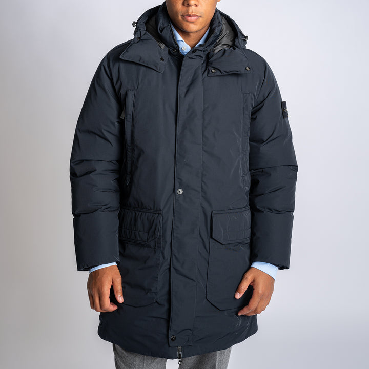 Down Blouson Navy Blue