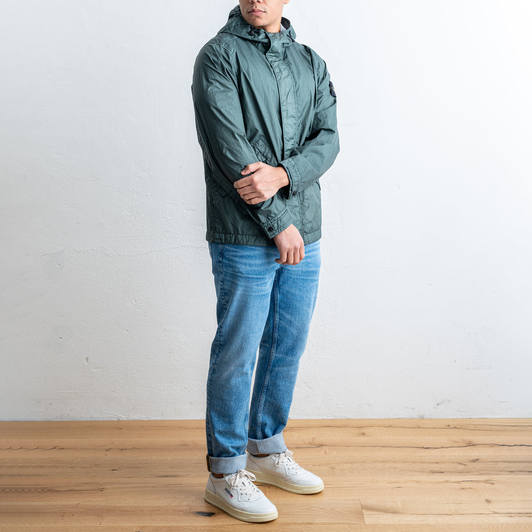 Short Membrana Parka BOTTLE GREEN