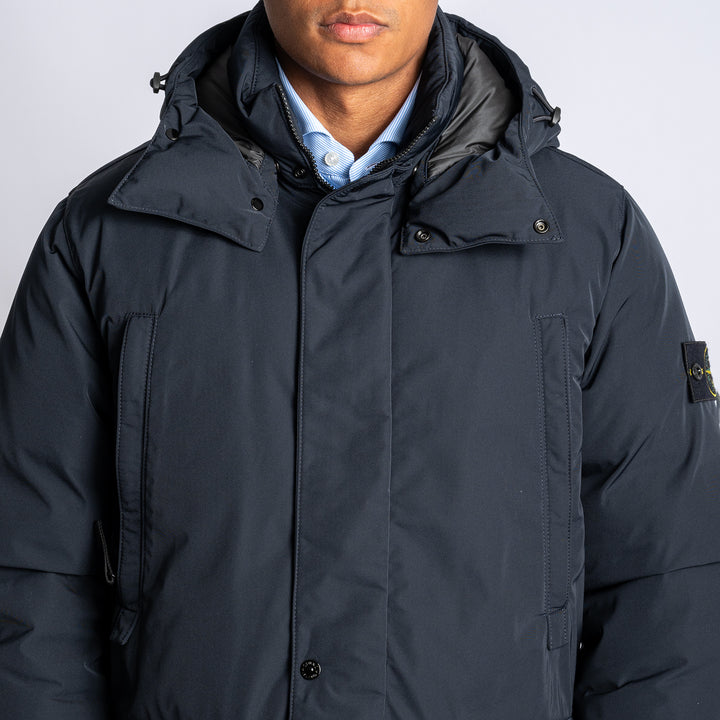 Down Blouson Navy Blue