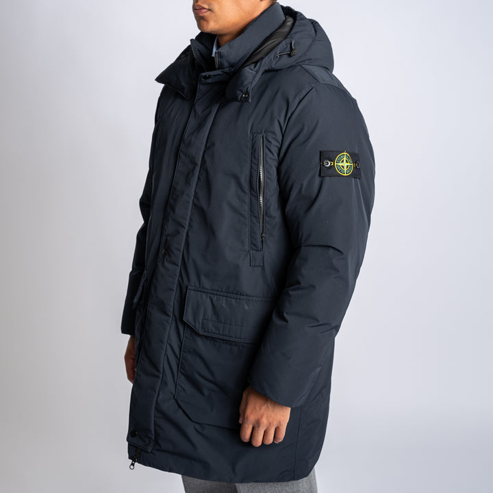 Down Blouson Navy Blue