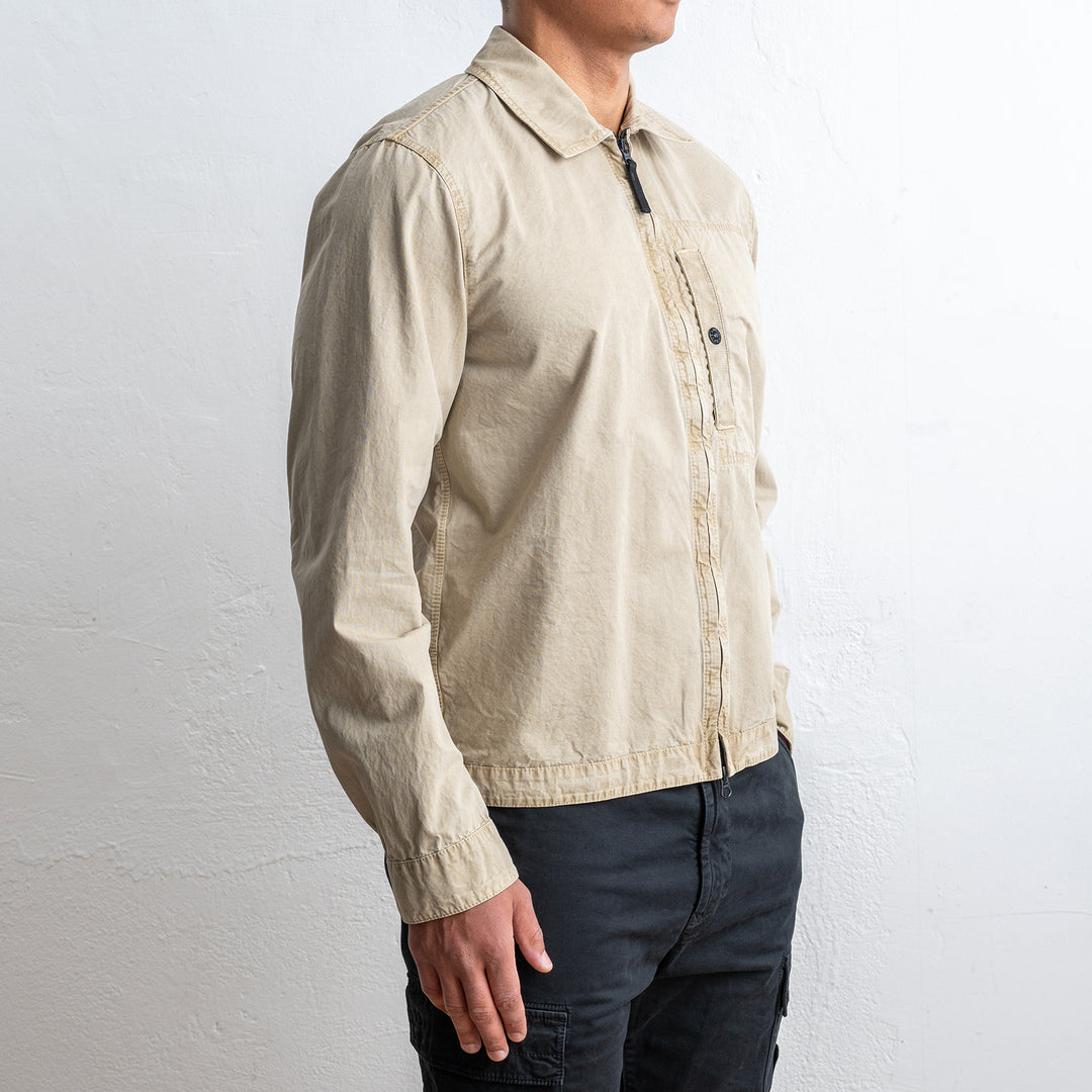 Classic Zip Overshirt Desert
