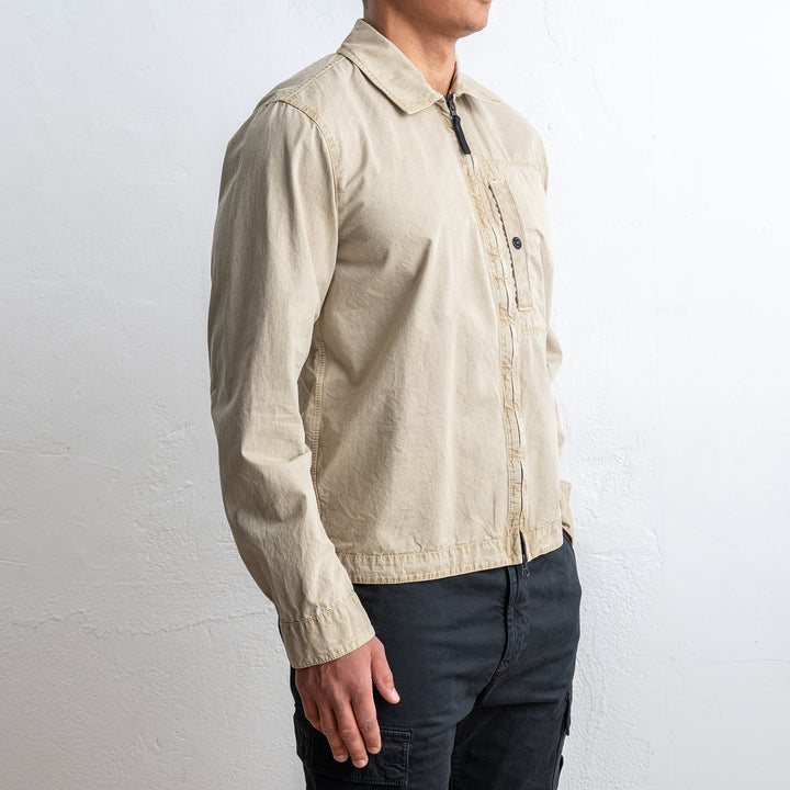 Classic Zip Overshirt Desert