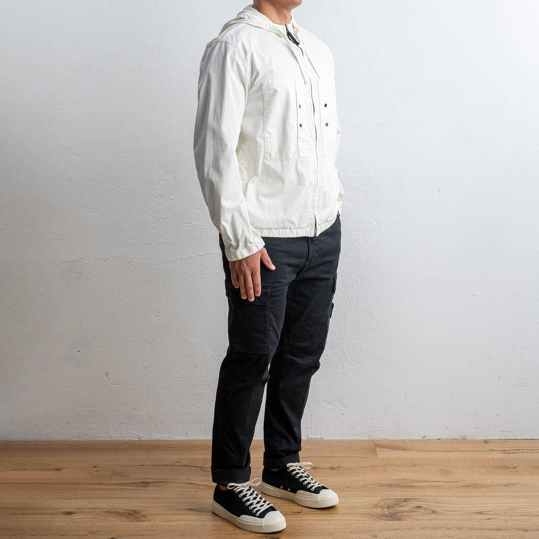 Short Cotton Parka IVORY