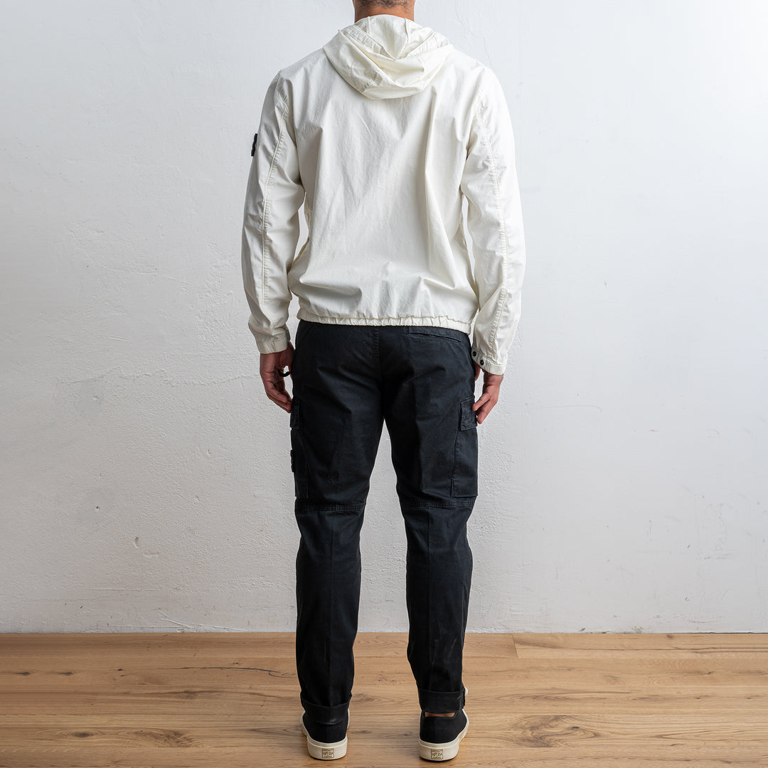 Short Cotton Parka IVORY