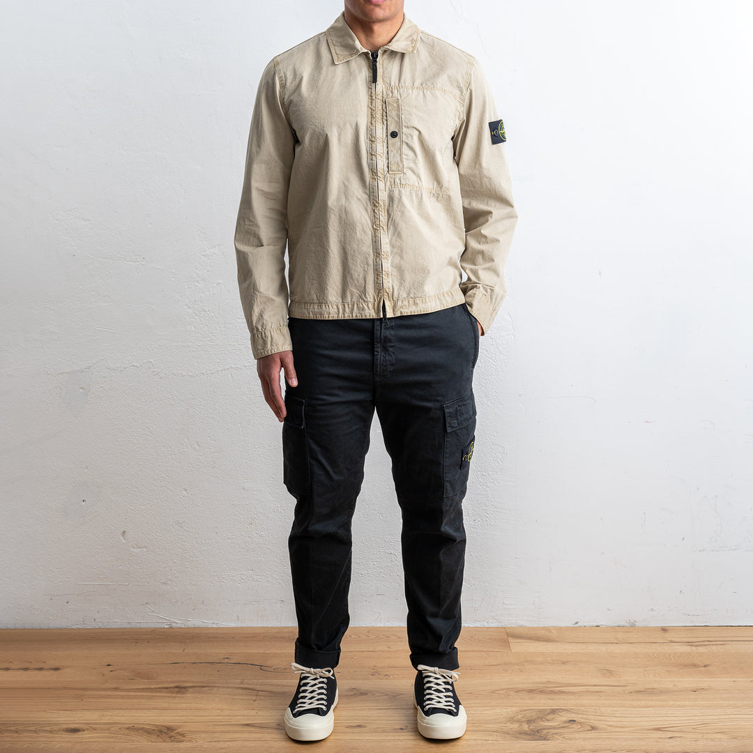 Classic Zip Overshirt Desert