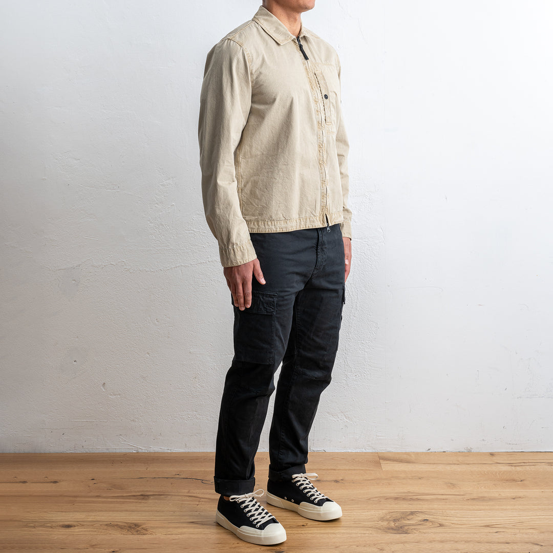Classic Zip Overshirt Desert