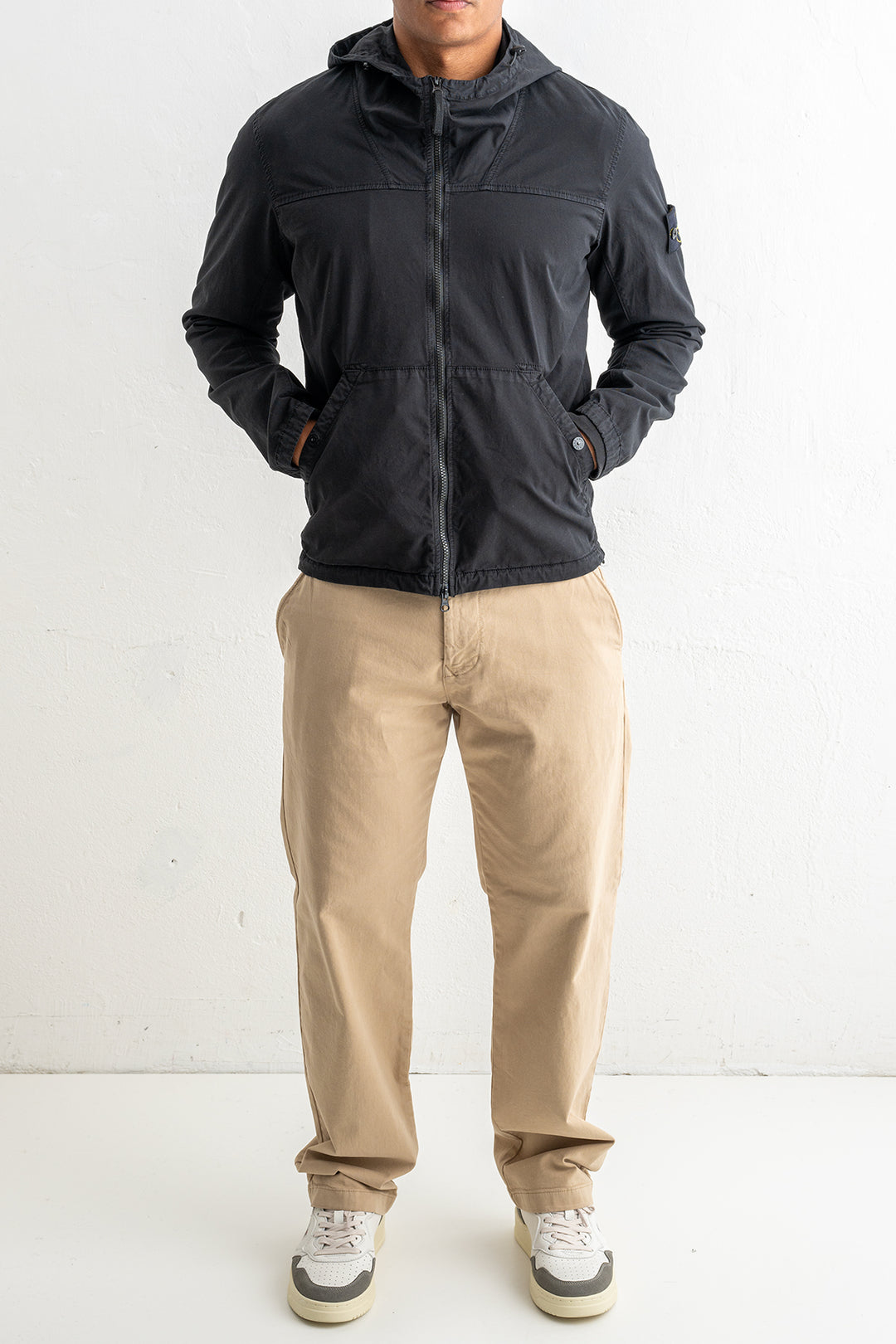 Supima® Cotton Twill Stretch-TC Jacket 1200032 Black