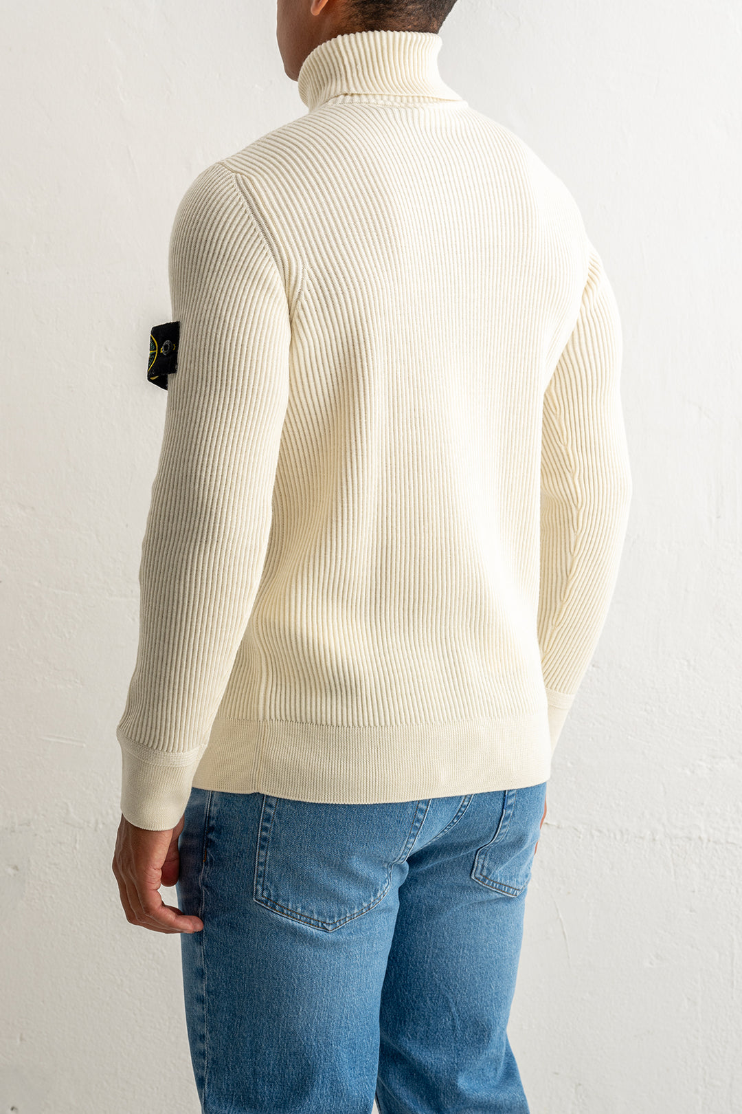 Full Rib Wool Rollneck Sweater 5100052 IVORY