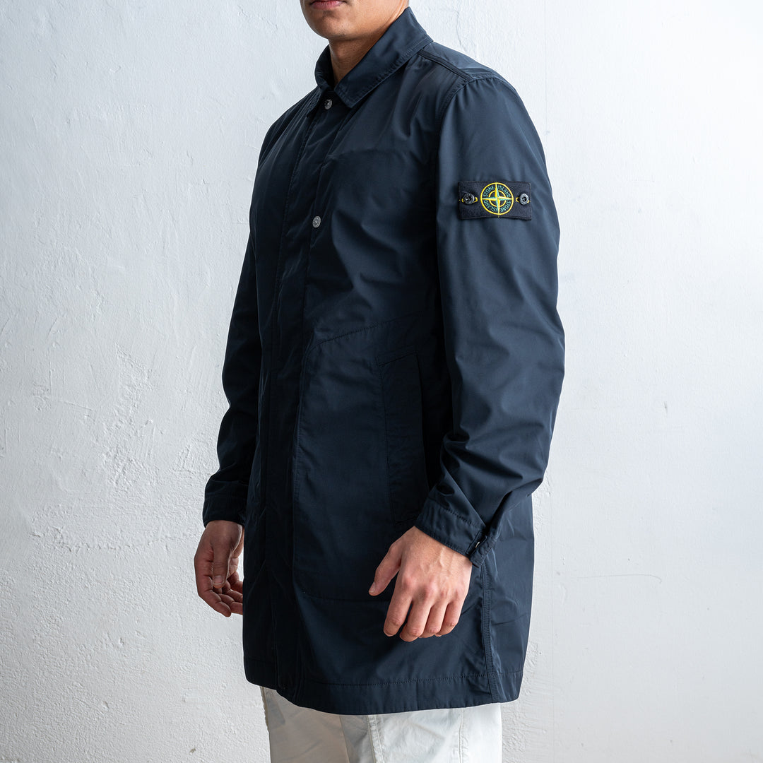 Micro Twill Carcoat Blue