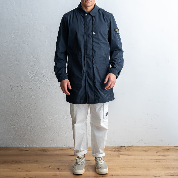 Micro Twill Carcoat Blue