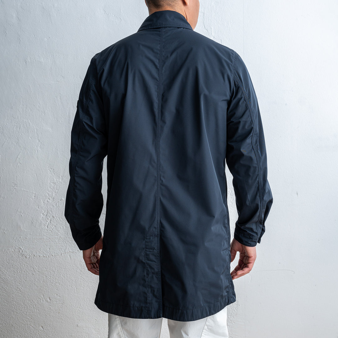 Micro Twill Carcoat Blue