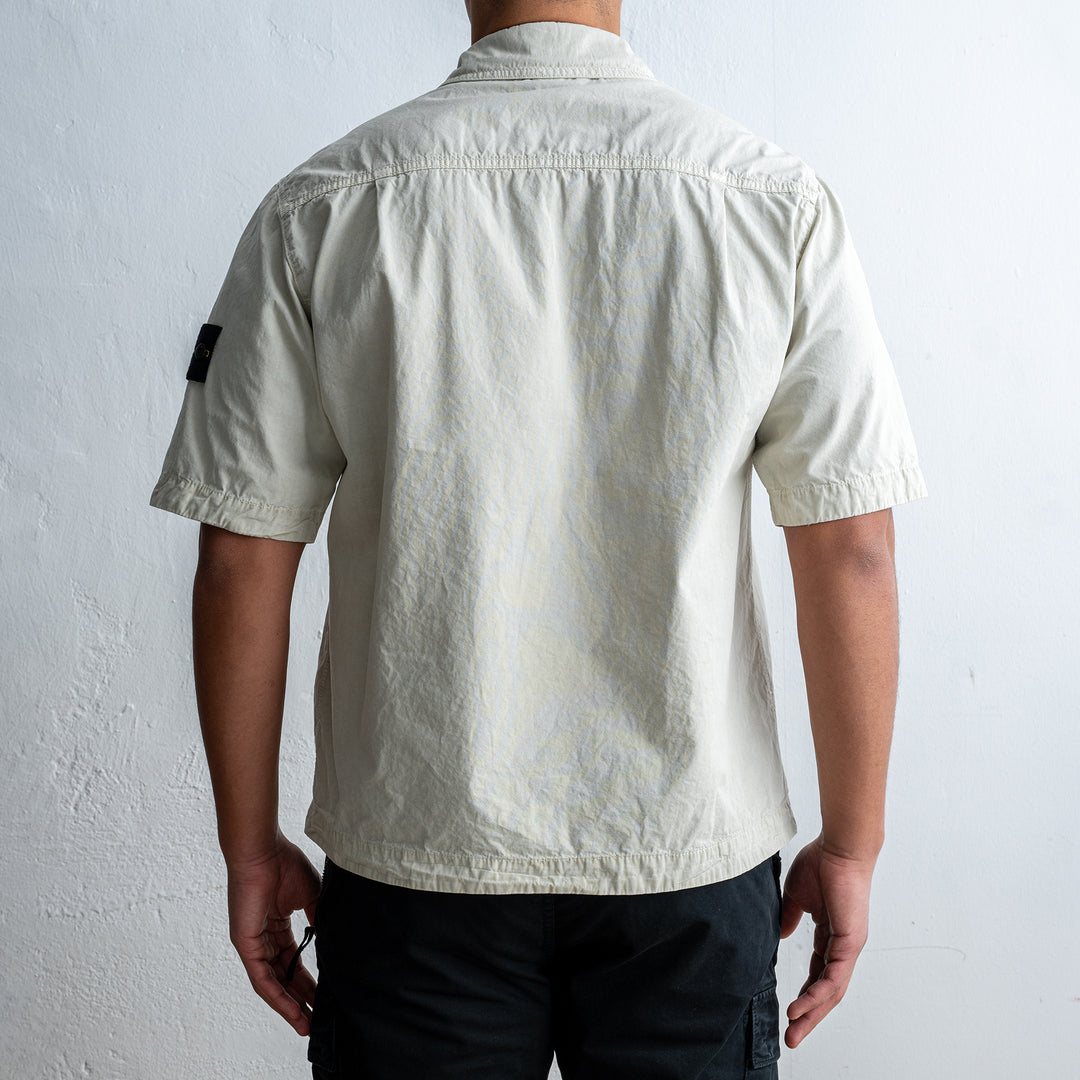 Short Sleeve Overshirt SAND