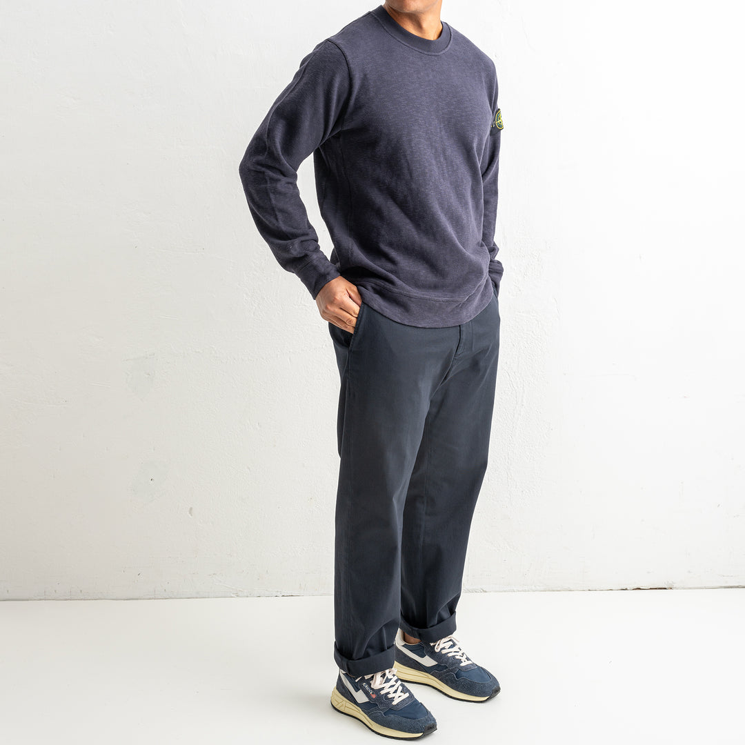 Vanisé Brushed Heavy Cotton Jersey Crewneck 6100053 INK