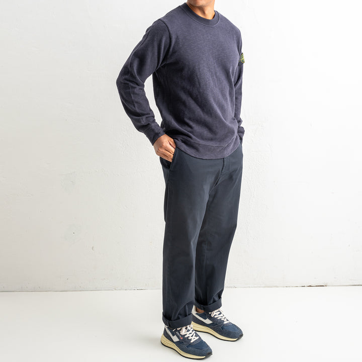 Vanisé Brushed Heavy Cotton Jersey Crewneck 6100053 INK